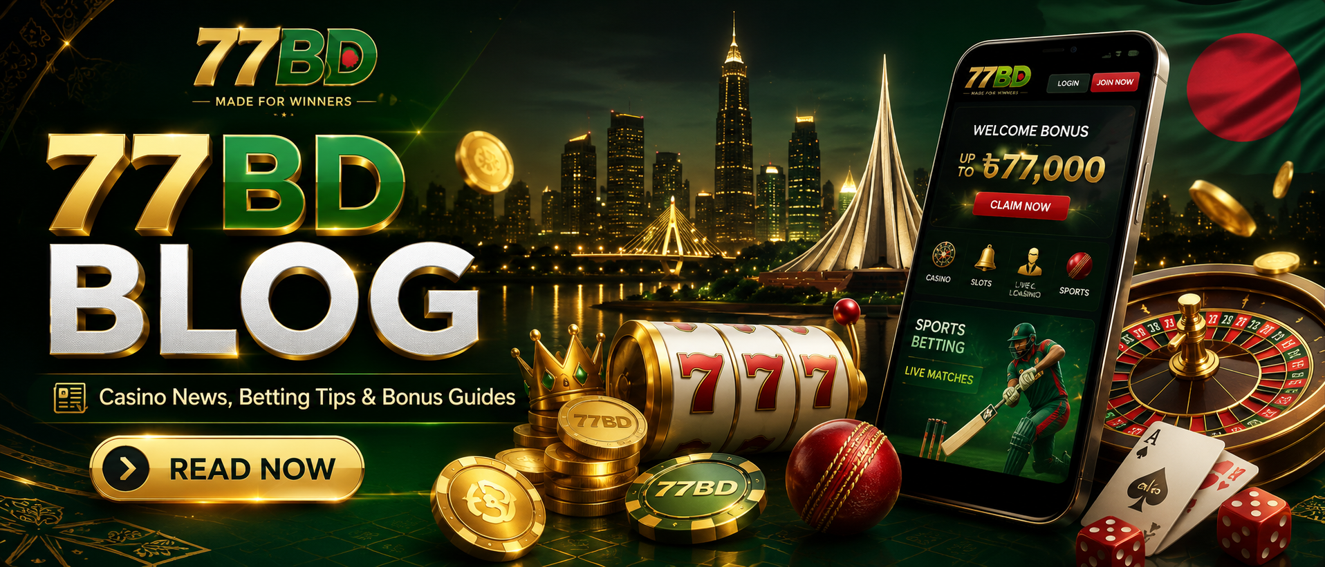 77BD Blog Bangladesh | Casino Guides, Slots, Aviator and Betting Tips